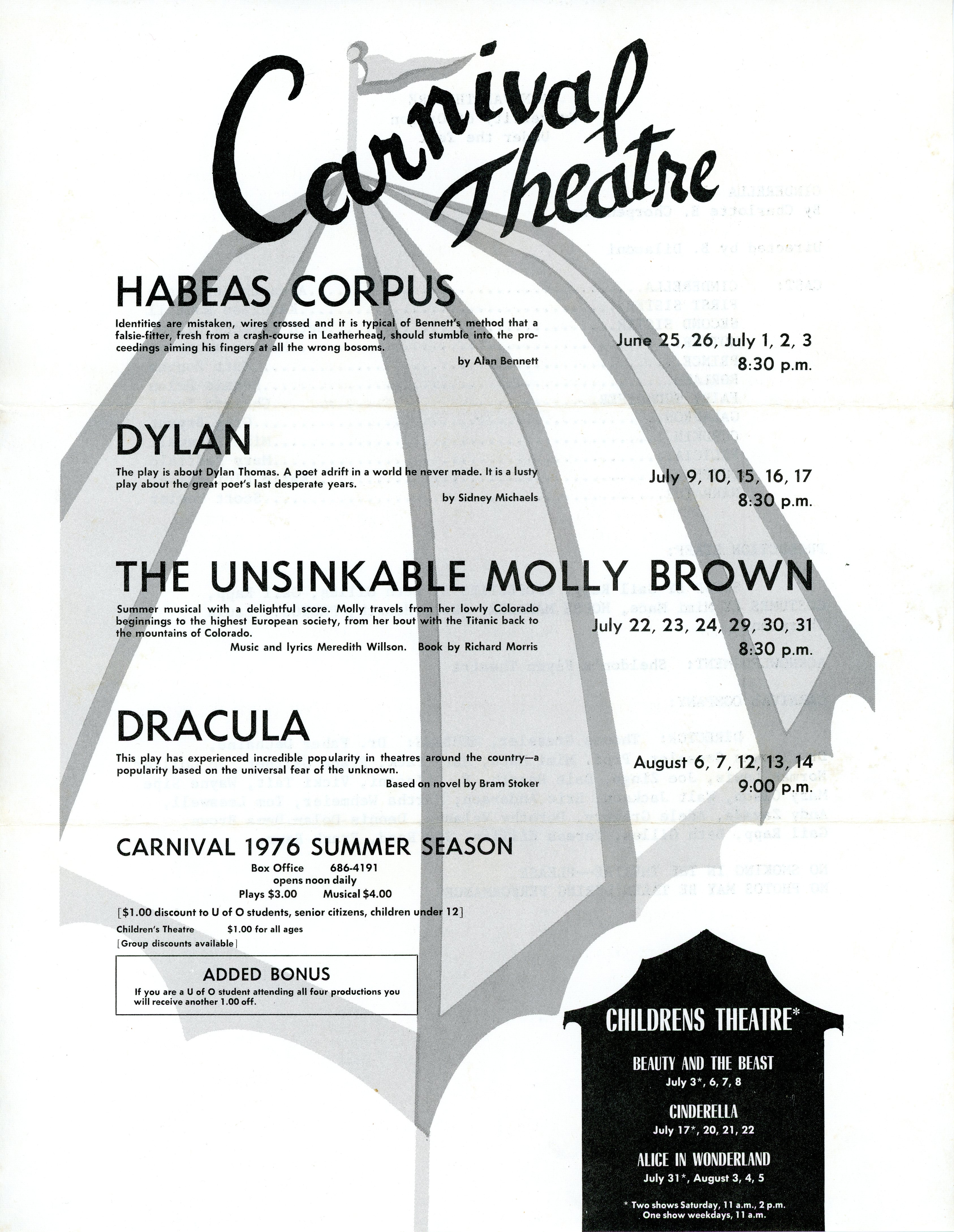 Canival Theatre - Cinderella